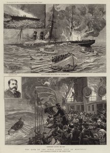 The Loss of the Inman Liner City of Montreal by Henry Charles Seppings Wright
